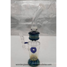 Various Designs Popular Glass Recycler Glass Water Smoking Pipe